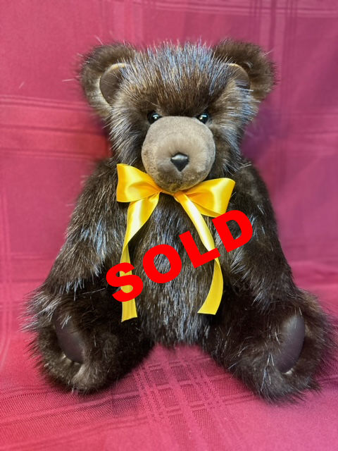 Beaver Fur Teddy Bear